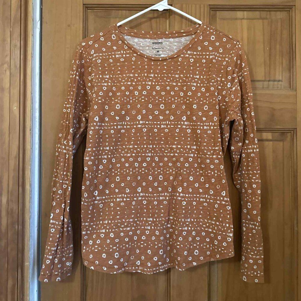 Sonoma “The Everyday Tee” Long Sleeve – Size Medium